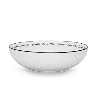 Набір з 2-х глибоких тарілок Fissman 18 см PROVENCE порцеляна (13625)