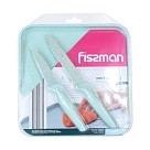 Набір ножів Fissman 3 предмети з обробною дошкою (2679)