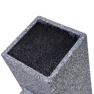 Підставка для кухонних ножів та ножиць Fissman 11x11x26 см ГРАФІТ (2876) Підставка для кухонних ножів та ножиць Fissman 11x11x26 см ГРАФІТ (2876)