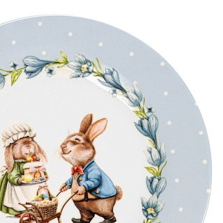 Тарелка Fissman EASTER 19 см фарфор (16099)