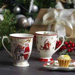 Чашка Fissman CHRISTMAS 300 мл фарфор (13799) Чашка Fissman CHRISTMAS 300 мл фарфор (13799)