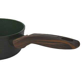Ківш Fissman 16x7,5 см / 1,3 л CUISINE зі скляною кришкою алюміній з антипригарним покриттям (14591) Ківш Fissman 16x7,5 см / 1,3 л CUISINE зі скляною кришкою алюміній з антипригарним покриттям (14591)