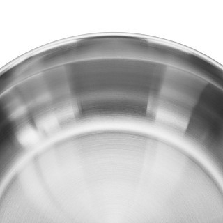 Ковш Fissman ABSOLUTE PRO 18x9 см/2,2 л со стеклянной крышкой нержавеющая сталь (5545)