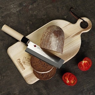 Японська сокира накірі Fissman KENSEI HANZO 18 см сталь AUS-8 (2583)