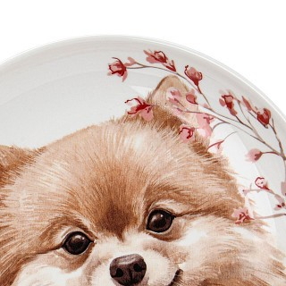 Тарелка Fissman DOGS 15 см фарфор (16078)