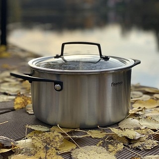 Каструля Fissman LOREN 18x8,5 см / 2 л зі скляною кришкою (5471) Каструля Fissman LOREN 18x8,5 см / 2 л зі скляною кришкою (5471)