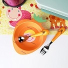 Тарелка Fissman 18 см МОРКОВЬ (8366)