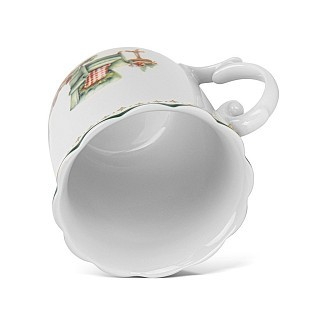 Набор из 2-х кружек Fissman 350 мл CHRISTMAS EVE фарфор (13761)