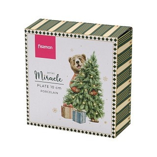 Блюдце Fissman MIRACLE 10 см фарфор (16025)
