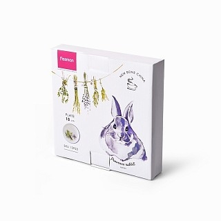 Тарелка Fissman PROVENCE RABBIT 15 см фарфор (13953)