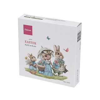 Тарелка Fissman 15 см EASTER фарфор (13691)
