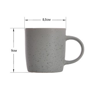 Кружка Fissman 330 мл, цвет ЗЕЛЕНЫЙ (6090)