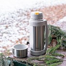 Термос Fissman 1000 мл нержавеющая сталь (9849)