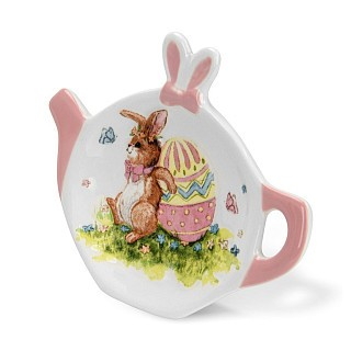 Блюдце Fissman HAPPY EASTER 11,5х10 см доломіт (0442)