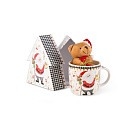 Набір Fissman з кружки 280 мл та іграшки порцеляна (14037)