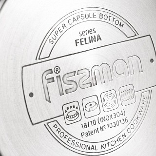 Кастрюля Fissman FELINA 14x8,5см/1,3л. со стеклянной крышкой нержавеющая сталь (5338) Кастрюля Fissman FELINA 14x8,5см/1,3л. со стеклянной крышкой нержавеющая сталь (5338)