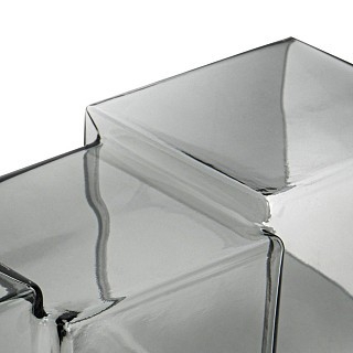 Ваза Fissman 27 см SMOKY SQUARES скло (9554) Ваза Fissman 27 см SMOKY SQUARES скло (9554)
