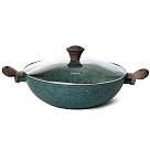 Сковорідка ВОК Fissman MALACHITE 30x9 см (4309)