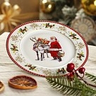 Тарілка Fissman CHRISTMAS 19,5 см фарфор (13781)