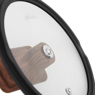 Ківш Fissman FILOMENA 16x8 см 1,2 л зі скляною кришкою алюміній з антипригарним покриттям (14529) Ківш Fissman FILOMENA 16x8 см 1,2 л зі скляною кришкою алюміній з антипригарним покриттям (14529)