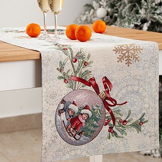 Новогодняя елочная игрушка Fissman 5,4х5 см доломит (0396)