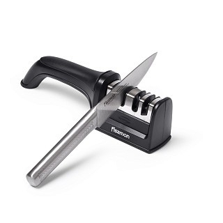Точило для ножей Fissman трехшаговой заточки 17x4,5см (12954)