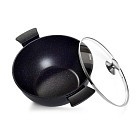 Казан Fissman GRANDE 28x13,5см / 6,5л зі скляною кришкою (14320)