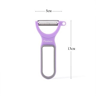 Набір з 3 ножів для чищення овочів Fissman Y-форма (8485)