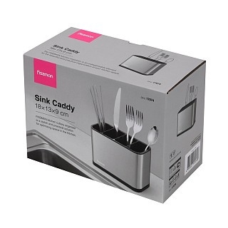 Кухонный органайзер Fissman 18x13x9 см нержавеющая сталь, пластик (17074)