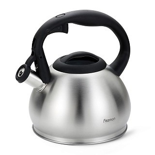 Чайник для кип'ятіння води Fissman ANIKA 1,2 л нержавіюча сталь (5894)