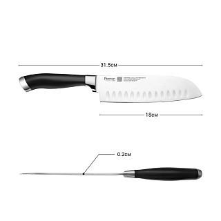 Сантоку ніж Fissman ELEGANCE 18 см (2470)