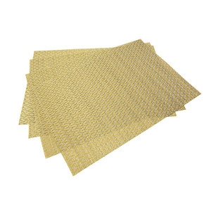 Комплект з 4 прямокутних сервірувальних килимків Fissman для обіднього столу 45х30 см (0648)