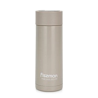 Термос Fissman 390 мл бежевый нержавеющая сталь (9868) Термос Fissman 390 мл бежевый нержавеющая сталь (9868)