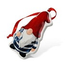 Новогодняя елочная игрушка Fissman 4х8 см доломит (0408)