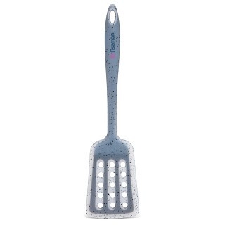 Лопатка с прорезями Fissman MAURIS GREY 33,5 см силикон (11409) Лопатка с прорезями Fissman MAURIS GREY 33,5 см силикон (11409)