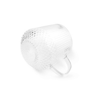 Набір з 2-х кухлів Fissman 410 мл жаростійке скло (6598)