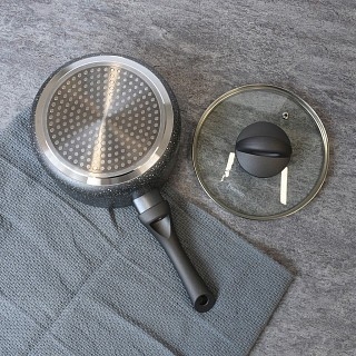 Ковш Fissman MOON STONE 18x9 см 2200 мл (с крышкой) (4407)