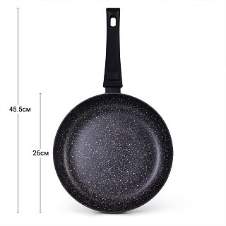 Сковорідка для смаження Fissman FIORE 26x5,2 см зі знімною ручкою (14294) Сковорідка для смаження Fissman FIORE 26x5,2 см зі знімною ручкою (14294)