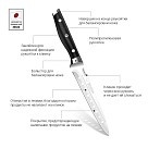 Сашимі ніж (янагіба) Fissman TAKATSU 20 см (2357)