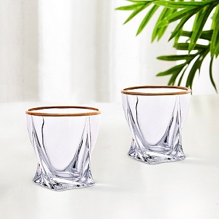 Набор из 2-х бокалов Fissman для виски 320 мл стекло (19086)