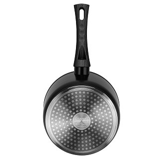 Ківш Fissman 18x9 см / 1,9 л ANGELA зі скляною кришкою алюміній з антипригарним покриттям (14605) Ківш Fissman 18x9 см / 1,9 л ANGELA зі скляною кришкою алюміній з антипригарним покриттям (14605)