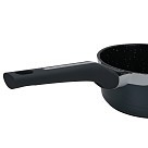 Ківш Fissman зі скляною кришкою LUXURIA 16x8см / 1,3 л алюміній з антипригарним покриттям (14549)