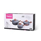 Набір посуду Fissman BLACK COSMIC 6 предметів (4348)