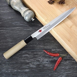 Ніж янагіба Fissman KENSEI HANZO 21 см сталь AUS-8 (2580)