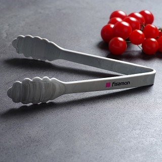 Щипцы Fissman MAURIS MARBLE 23 см силикон (11463)