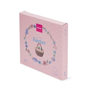 Тарілка Fissman HAPPY EASTER 20 см доломіт (0430)