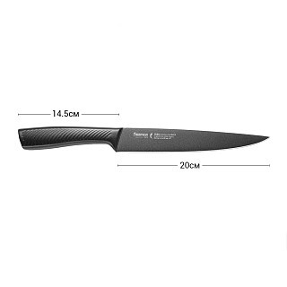 Гастрономічний ніж Fissman SHINAI graphite 20 см (2479) Гастрономічний ніж Fissman SHINAI graphite 20 см (2479)