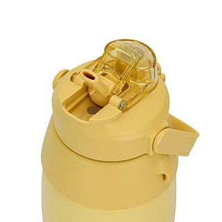 Термос Fissman 800 мл, цвет ЖЕЛТЫЙ нержавеющая сталь (9865)