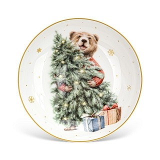 Блюдце Fissman MIRACLE 10 см порцеляна (16025)