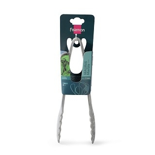 Щипці Fissman MAURIS MARBLE 23 см силікон (11463)
